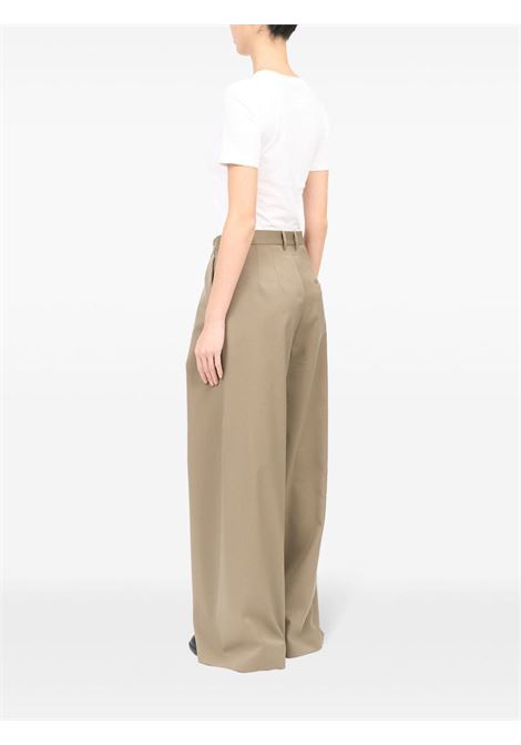 Beige tailored wide-leg trousers MM6 Maison Margiela - women MM6 MAISON MARGIELA | S52KA0513S47848741