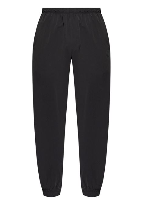 Black tapered trousers Moncler - men