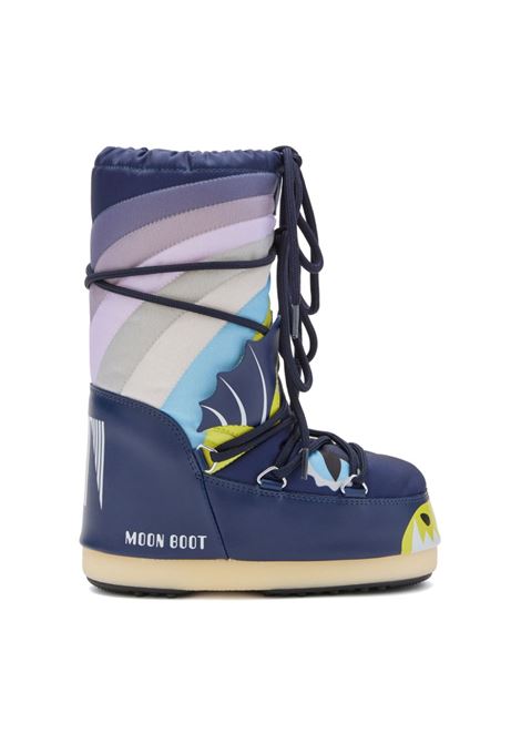 Multicolor Icon dragon ankle boots Moon Boot Kids - unisex 