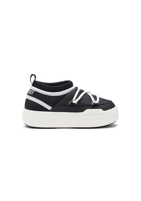 Sneakers Icon in bianco e nero Moon Boot Kids - bambini