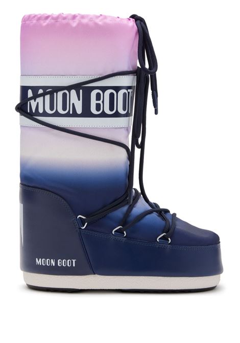 Stivali Icon in blu e lilla Moon Boot - unisex