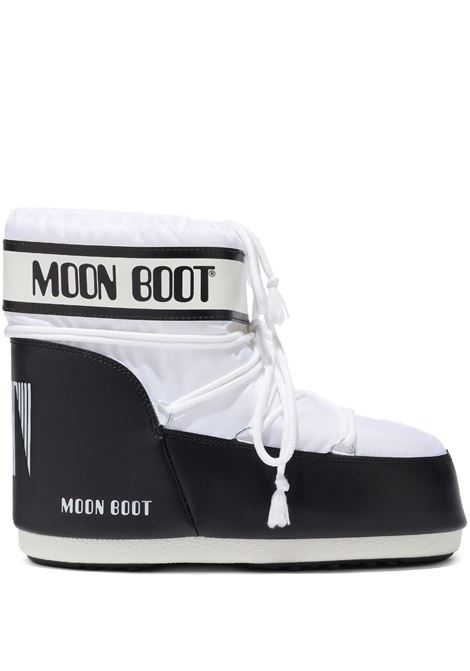 White and blu Icon low snow boots - unisex MOON BOOT | 80D1409340A001