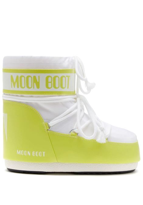 Yellow and white Icon ankle boots Moon Boot - unisex  MOON BOOT | Ankle-Boots | 80D1409340BA01