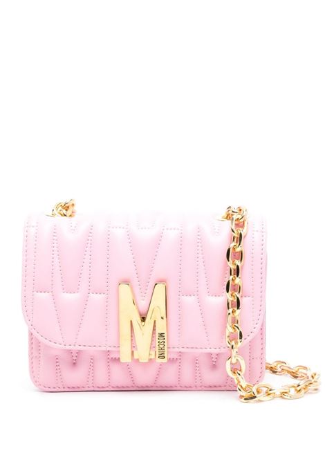 Pink logo-detail crossbody bag Moschino - women  MOSCHINO | Crossbody bags | 742980020181