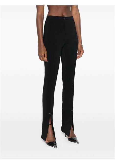 Black pierced trousers Mugler - women  MUGLER | 24F1PA04404701999