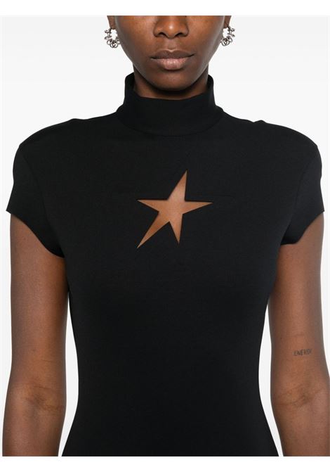 Miniabito con stella in nero Mugler - donna MUGLER | 24F1RO16268591999