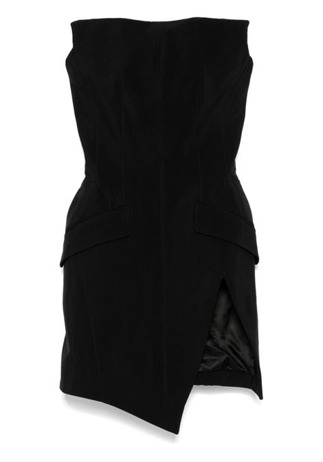 Black tailored bustier dress Mugler - women  MUGLER | Dresses | 24F1RO16661821999