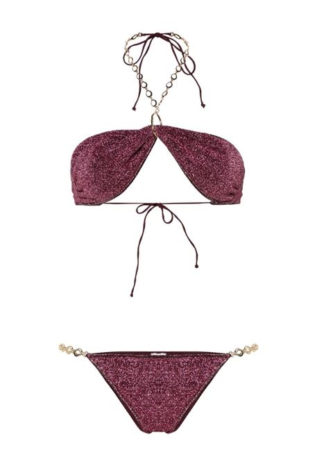 Purple Lumi?re O Chain lurex bikini Os?ree - women OSÉREE | LBF246AUBRGN