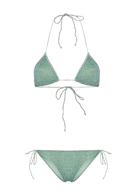 Bikini Lumière lamé in verde di Oséree - donna OSÉREE | LTS601AQU