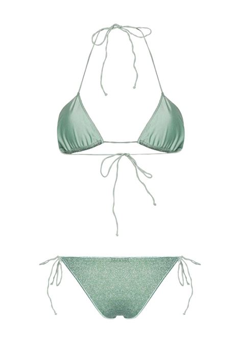 Bikini Lumière lamé in verde di Oséree - donna OSÉREE | LTS601AQU