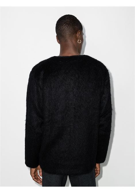 Black v-neck cardigan Our Legacy - men  OUR LEGACY | M4206CBMBLK