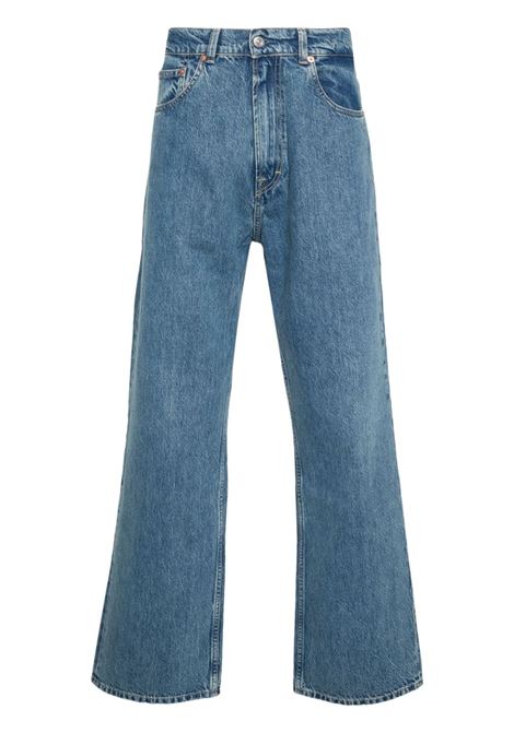 Jeans Third Cut con applicazione in blu di OUR LEGACY - uomo OUR LEGACY | M4225TBTBL