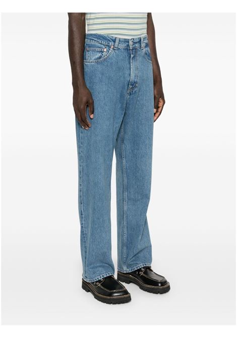 Jeans Third Cut con applicazione in blu di OUR LEGACY - uomo OUR LEGACY | M4225TBTBL