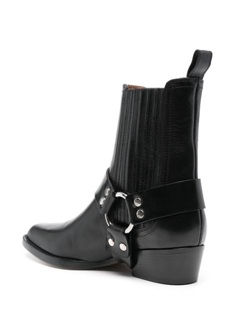 Black Helena flat ankle boot Paris Texas - women PARIS TEXAS | PX1378XSVCLBLK