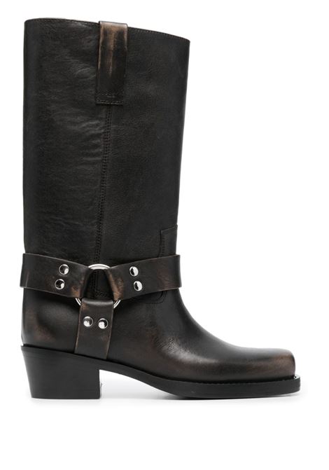 Black Roxy 45mm leather cowboy boots Paris Texas - women PARIS TEXAS | PX662XLTHBBLK