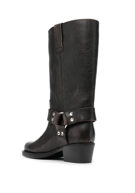 Black Roxy 45mm leather cowboy boots Paris Texas - women PARIS TEXAS | PX662XLTHBBLK