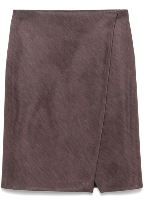 Brown Scuba skirt Philosophy - women