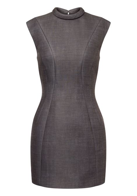 Grey panelled mini dress Philosophy di Lorenzo Serafini - women