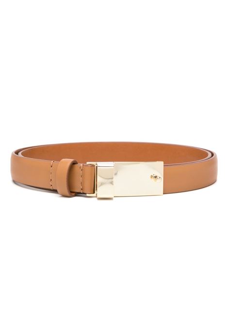 Brown leather belt Philosophy Di Lorenzo Serafini - women PHILOSOPHY DI LORENZO SERAFINI | Belts | 300257750086