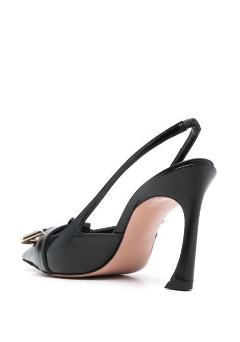 Black gold 85mm Upanova slingback pumps Piferi - women  PIFERI | TIGHTER85SLING279