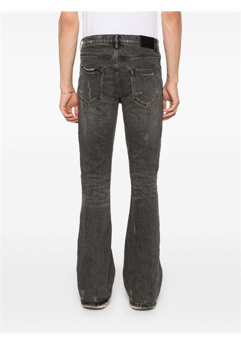 Jeans svasati P004 in nero di Purple - uomo PURPLE | P004VFLB324BLK