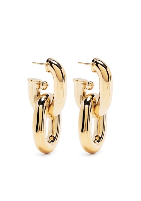 Gold-colored chain earrings - woman RABANNE | 20PBB0024MET077P710