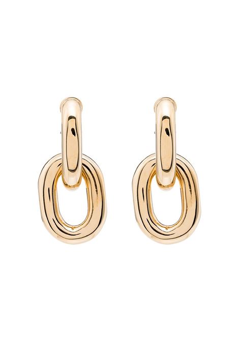 Gold-colored chain earrings - woman RABANNE | 20PBB0024MET077P710