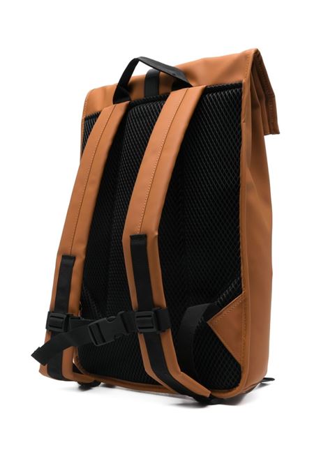 Brown Rolltop Rucksack backpack Rains - unisex RAINS | RA13320RUS