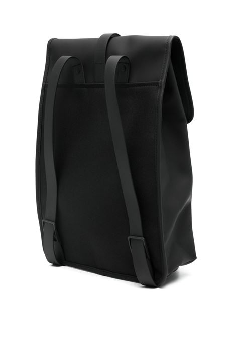 Zaino Rucksack impermeabile in nero di Rains- unisex RAINS | RA13500BLA