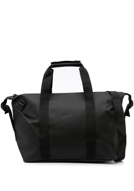 Black logo-debossed waterproof holdall Rains - women RAINS | RA14220BLA