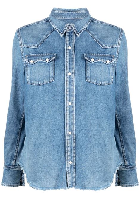 Blue denim shirt Redone - women