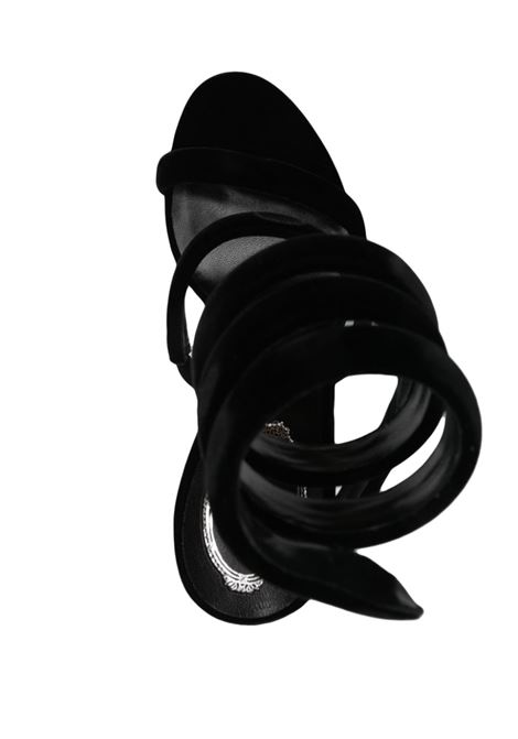 Sandali Cleo 110mm in nero di René Caovilla - donna RENE CAOVILLA | C11865105VL019999