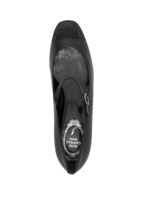 Black 35mm Kristen ballerina shoes Ren? Caovilla - women RENE CAOVILLA | C12185040NA01V050