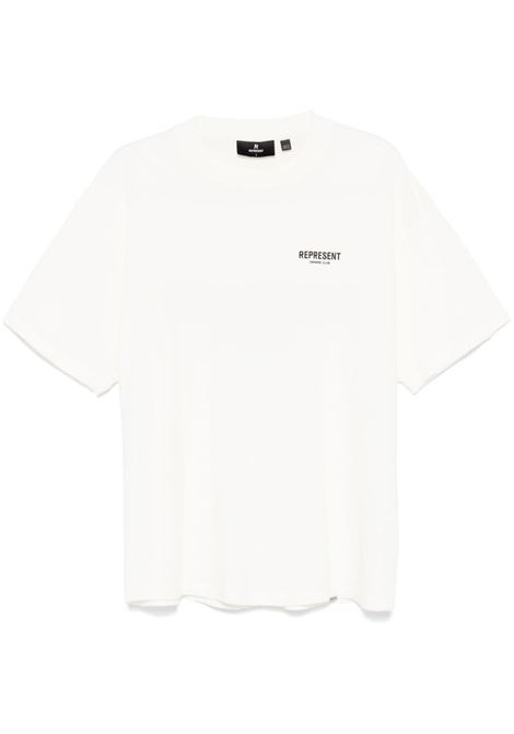 White Owners Club T-shirt Represent - men