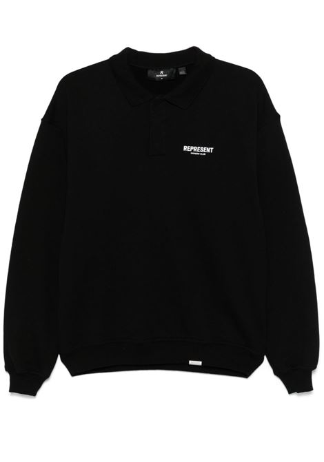 Black Represent Owners? Club sweatshirt Represent - men REPRESENT | Polo | OCM41117001