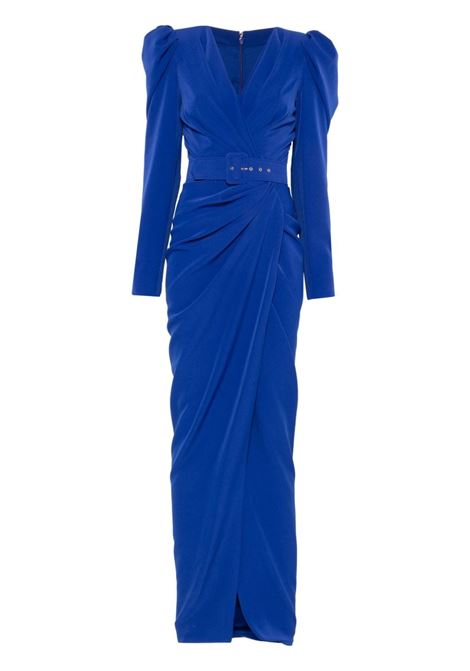 Blue royal gown Rhea Costa - women