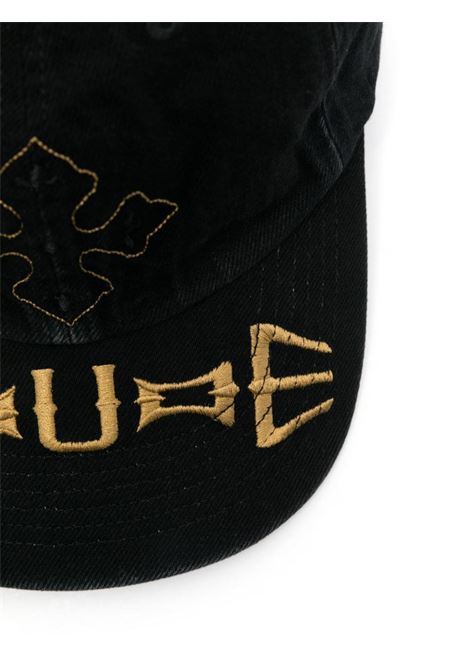 Black logo-.embroidered cap Rhude -  unisex RHUDE | RHPF24HA010120015