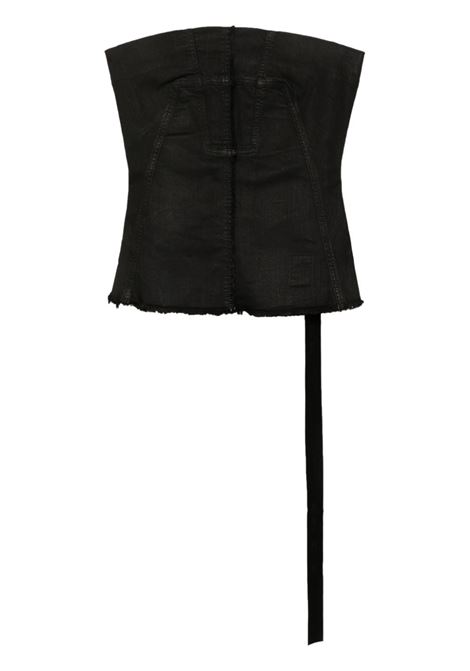 Top a bustino in nero Rick Owens DRKSHDW - donna RICK OWENS DRKSHDW | Top | DS02D2127SBW99