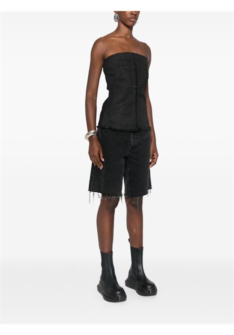 Black Bustier top Rick Owens DRKSHDW - women RICK OWENS DRKSHDW | DS02D2127SBW99