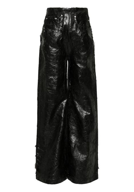 Pantaloni Dirt Cooper in nero Rick Owens Drkshdw - donna RICK OWENS DRKSHDW | Jeans | DS02D2303BMC09