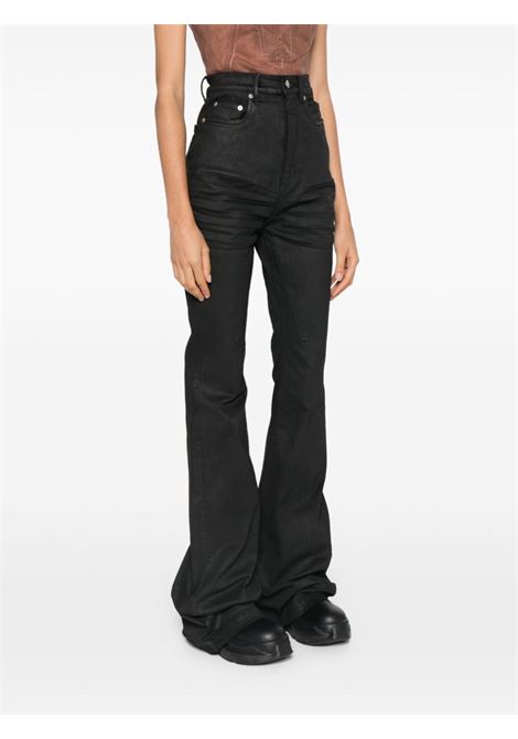 Jeans Bolan in nero di Rick Owens - donna RICK OWENS DRKSHDW | DS02D2311SBW99