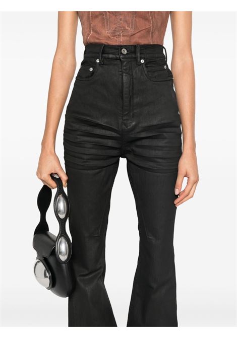 Jeans Bolan in nero di Rick Owens - donna RICK OWENS DRKSHDW | DS02D2311SBW99