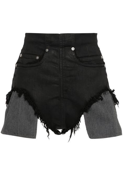 Black Dirt Cutoffs shorts Rick Owens DRKSHDW - women RICK OWENS DRKSHDW | Shorts | DS02D2313SBW99