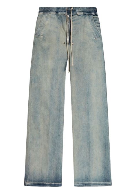 Blue drawstring wide-leg jeans Rick owens drkshdw - women