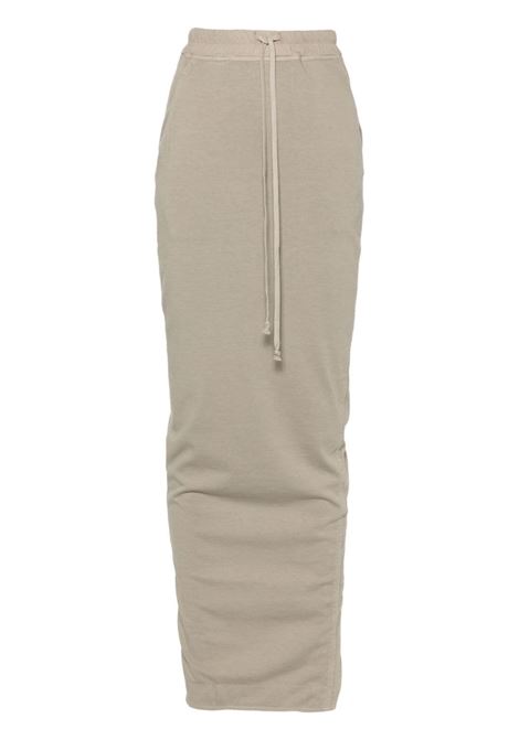 Grey Pull On Pillar maxi skirt Rick Owens Drkshdw - women RICK OWENS DRKSHDW | DS02D2332RIG08