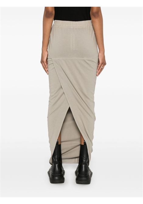 Grey Pull On Pillar maxi skirt Rick Owens Drkshdw - women RICK OWENS DRKSHDW | DS02D2332RIG08