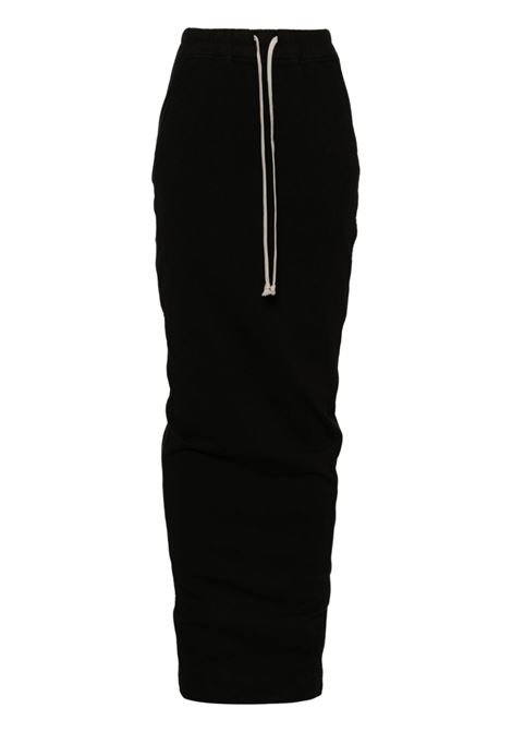 Black Pillar long skirt Rick Owens DRKSHDW - women