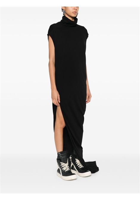 Black Edfu T maxi dress Rick Owens DRKSHDW - women RICK OWENS DRKSHDW | DS02D2518RN09