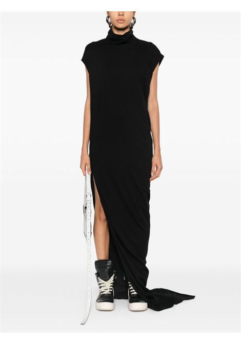 Black Edfu T maxi dress Rick Owens DRKSHDW - women RICK OWENS DRKSHDW | DS02D2518RN09