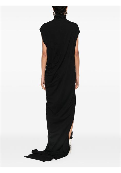 Black Edfu T maxi dress Rick Owens DRKSHDW - women RICK OWENS DRKSHDW | DS02D2518RN09